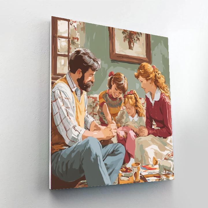 A Sweet Reunion Paint By Number