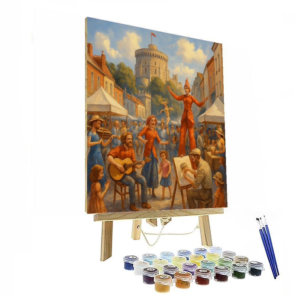 Windsor Festival - United Kingdom Paint By Numbers Kits