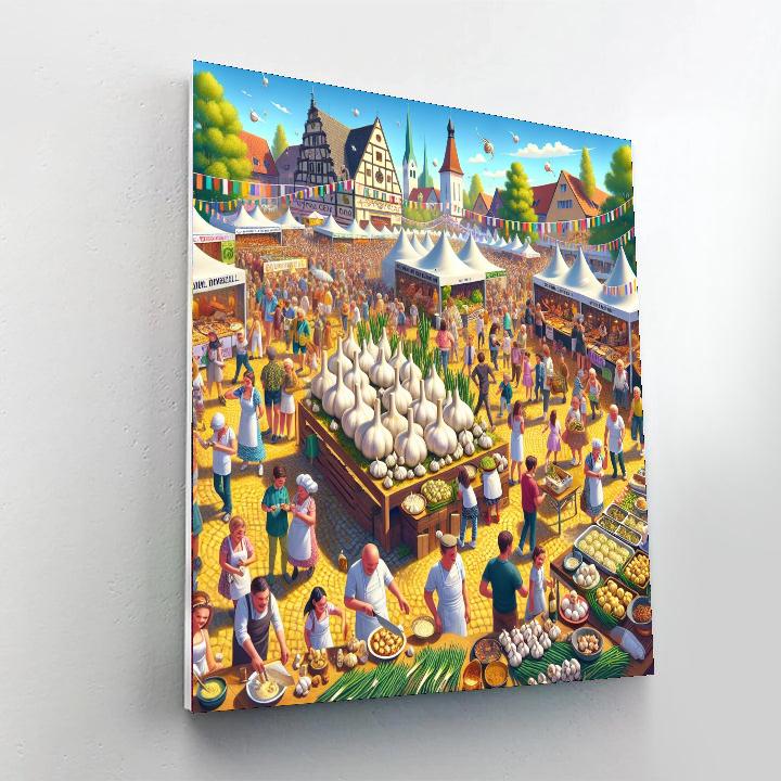 Garlic Festival - Gilroy Paint By Numbers
