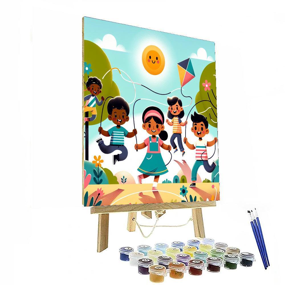Energetic Playtime Pals Paint By Numbers Kits