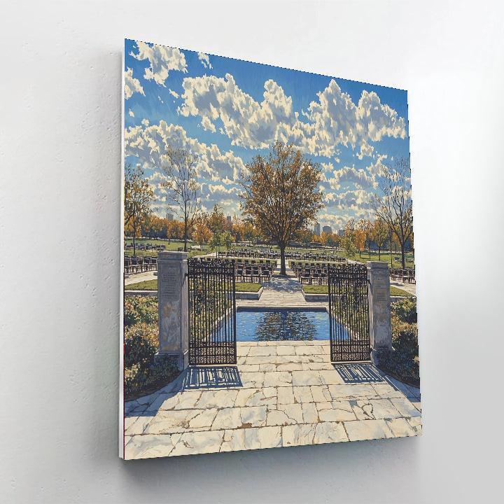 Oklahoma City National Memorial & Museum - Usa Numbered Painting Kits