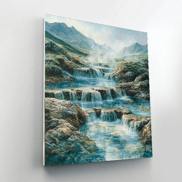 Fairy Pools, Isle Of Skye Painting Number Kit