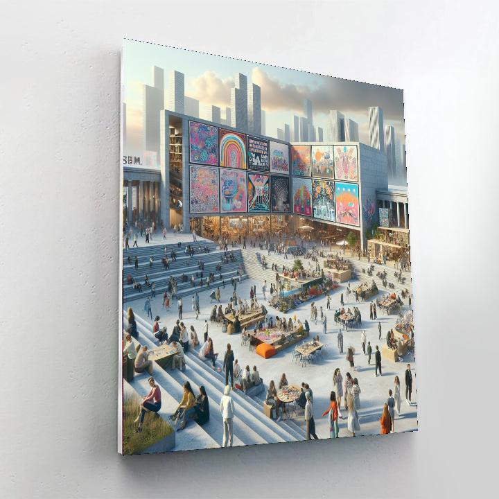 Kassel Documenta Paint By Numbers Art