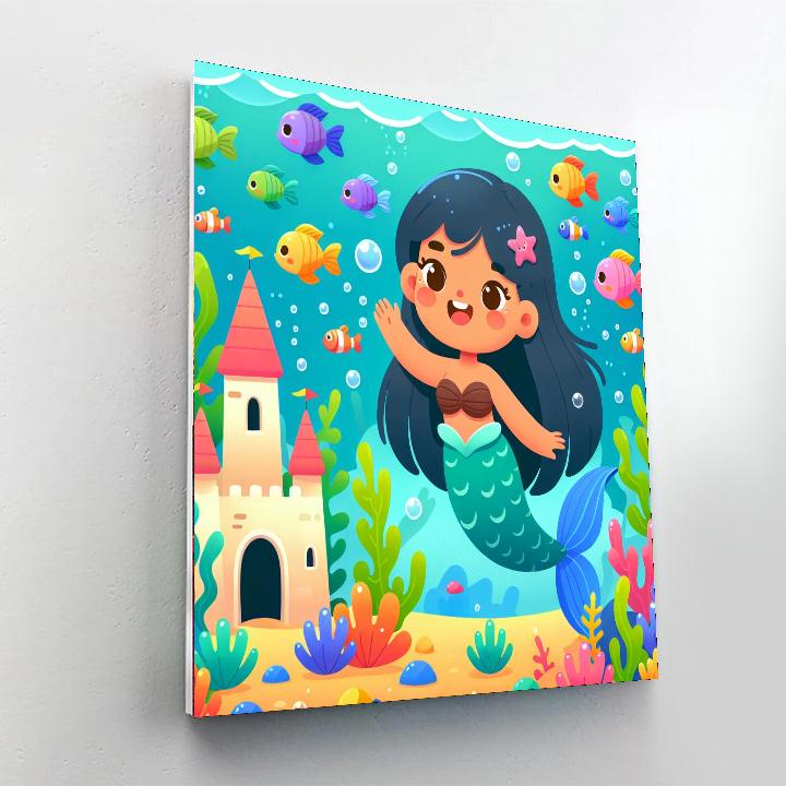 Mystic Ocean Adventure Paint By Numbers Art