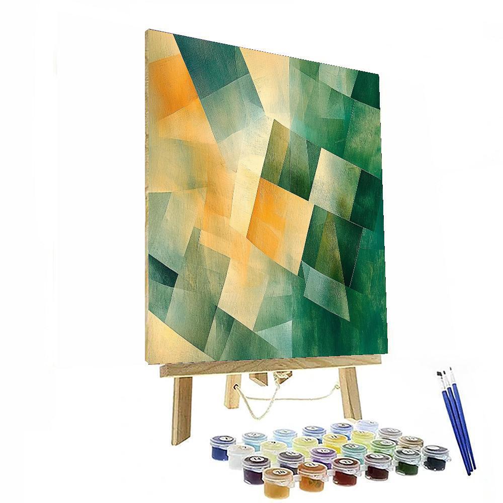 Max Ernst Inspired Radiance Of Reflections  Paint By Numbers Art