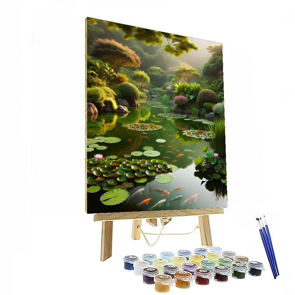 Harmonious Pond Paint By Numbers Kits