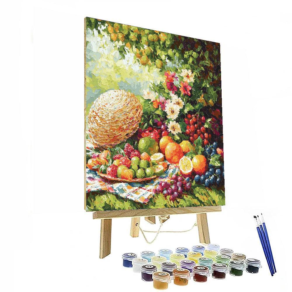 Mommy And Me Picnic Painting By Numbers Kit