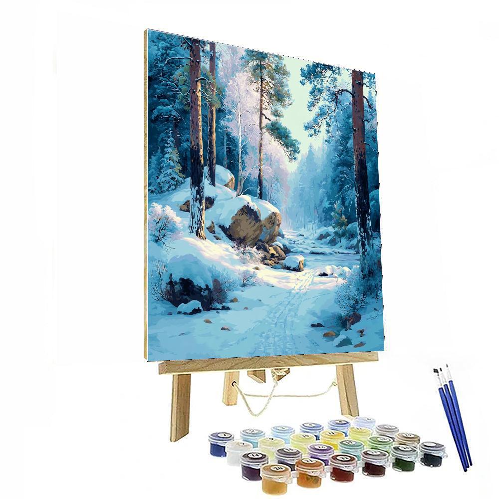 Radiance Of The First Snow Numbered Painting Kits