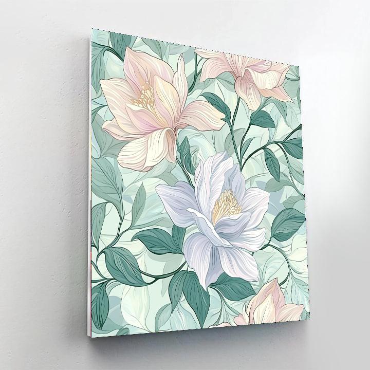 Alphonse Mucha Inspired Petal Dreams  Painting Number Kit