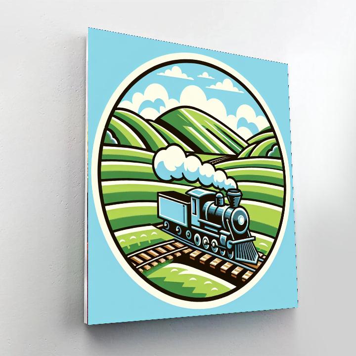 Rustic Railroads Numbered Painting Kits