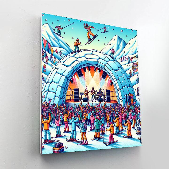 Snowbombing Festival Paint By Number