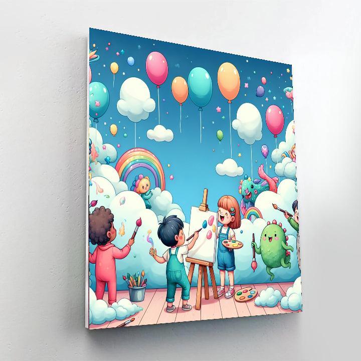 Art In The Sky Paint By Numbers Art