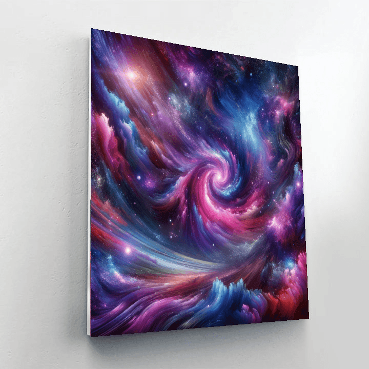 Cosmic Dance Of Colors Paint By Number