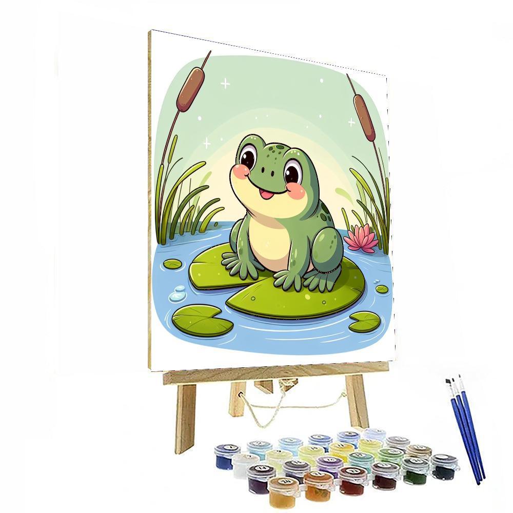 Joyful Froggy Paint By Numbers Kits
