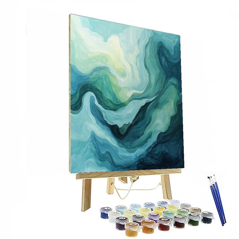 Jean-Michel Basquiat Inspired Waves Of Consciousness  Paint By Numbers Kits