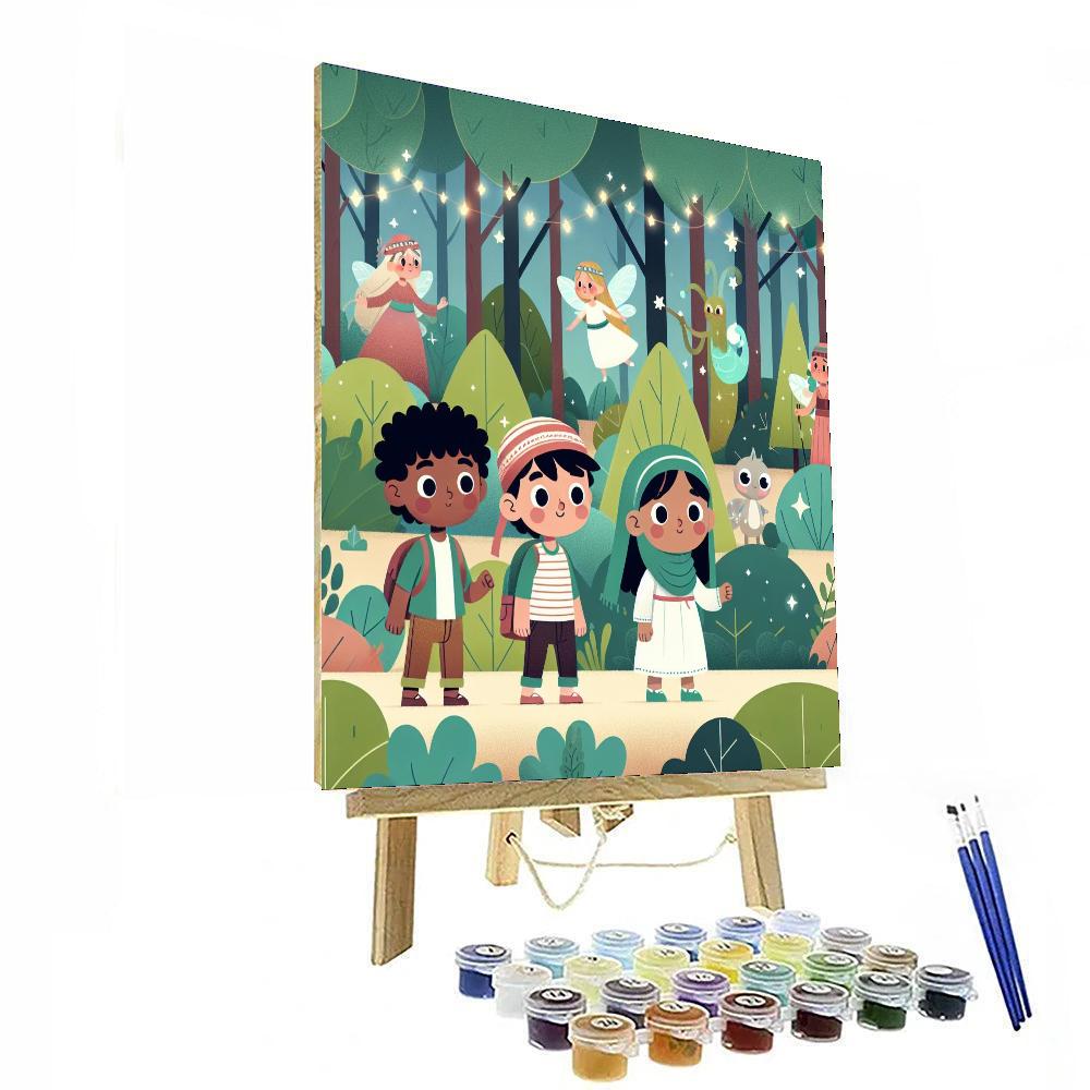 Adventure In Fairy Forest Paint By Color