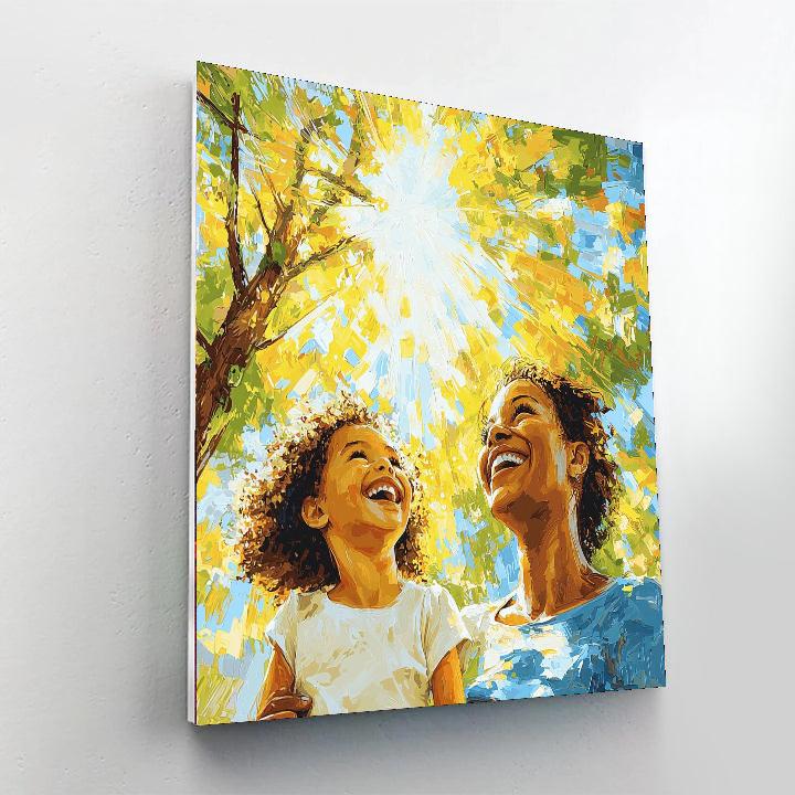 Harmony In Laughter Painting Number Kit