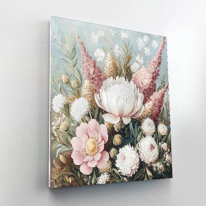 Redouté Inspired Botanical Garden  Paint By Number