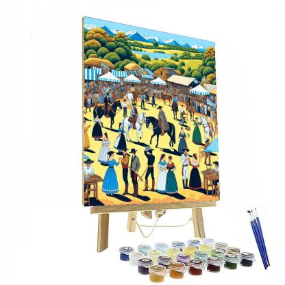 El Dia De La Tradición - Argentina Paint By Numbers