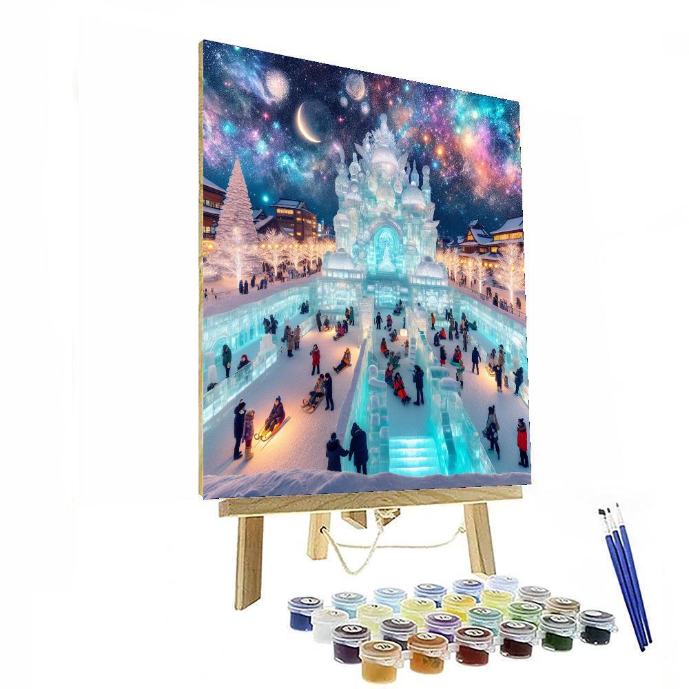 Gion Yuki Matsuri - Sapporo Paint By Numbers Art