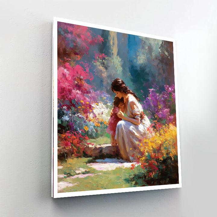 Hands Together In Harmony Painting Number Kit