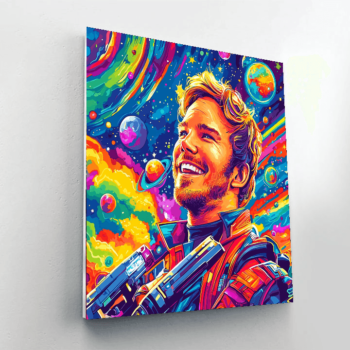 Chris Pratt: The Playful Spirit Of Star-lord Painting Number Kit