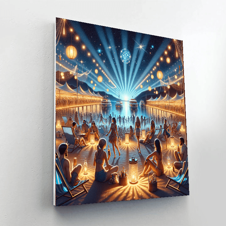 Balaton Sound - Hungary Paint By Color