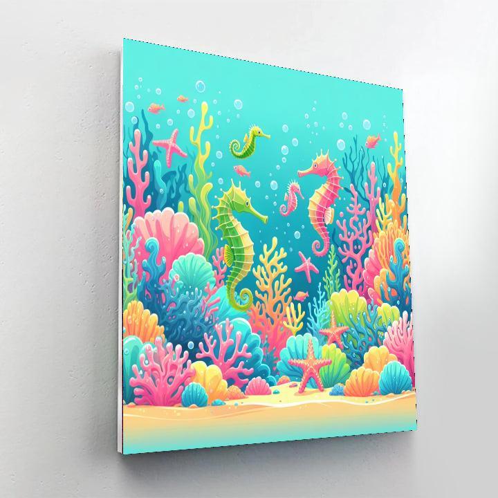 Mystical Undersea Expedition Paint By Numbers Kits