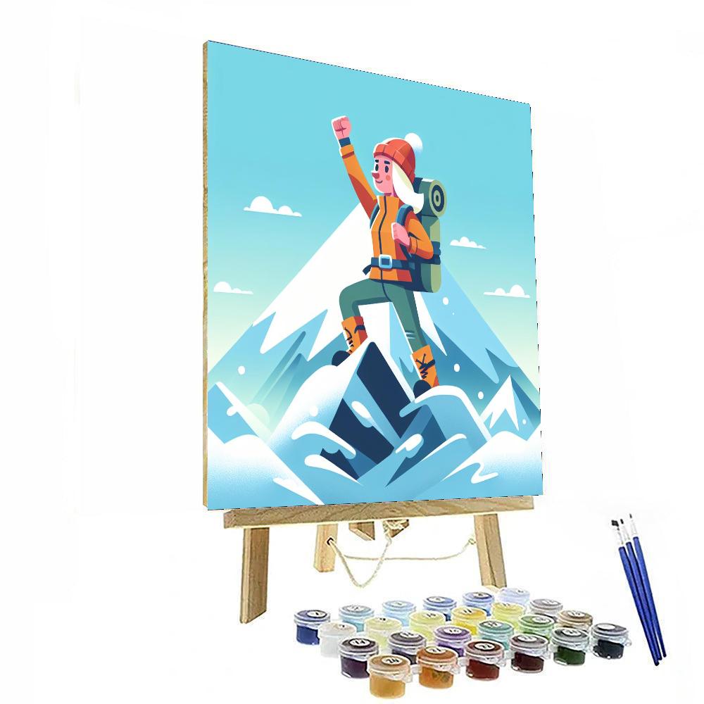 Mountainous Expedition Paint By Number