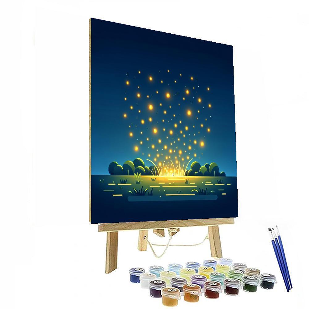 Fantastic Firefly Festival Paint By Color