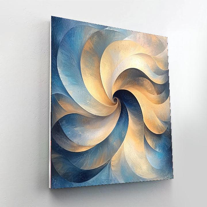 Edgar Degas Inspired Reflections In Motion  Paint By Numbers Art