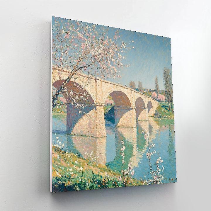 Alfred Sisley Inspired Serene Spring Blooms  Painting By Numbers Kit