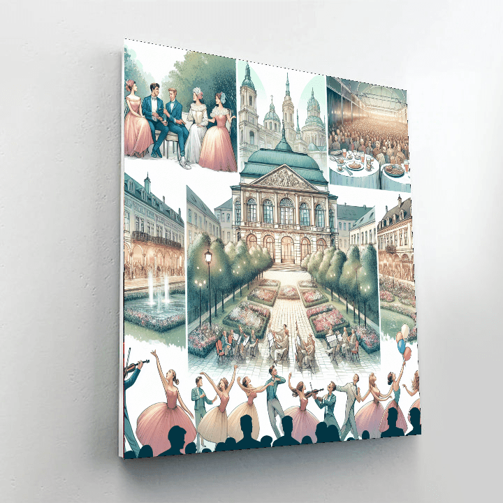 Spoleto Festival Usa - South Carolina Paint By Color