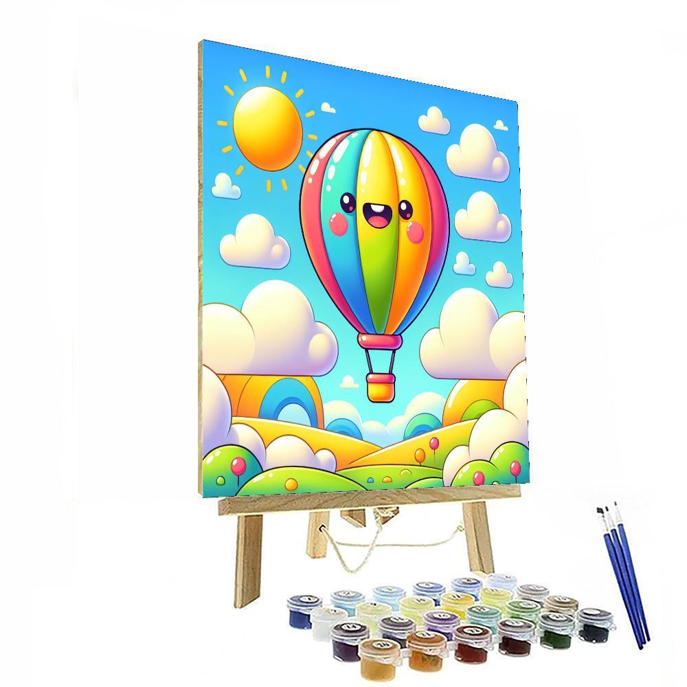 Adventure In A Balloon Paint By Number