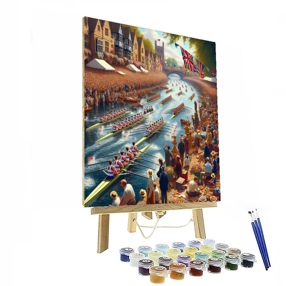 Harvard-yale Regatta - Usa Paint By Numbers Art