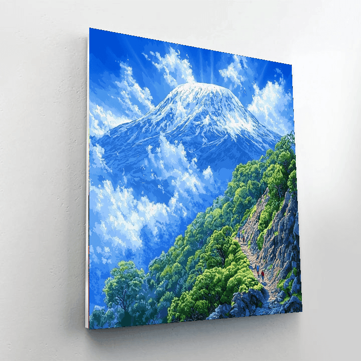 Kilimanjaro DIY Paint By Numbers