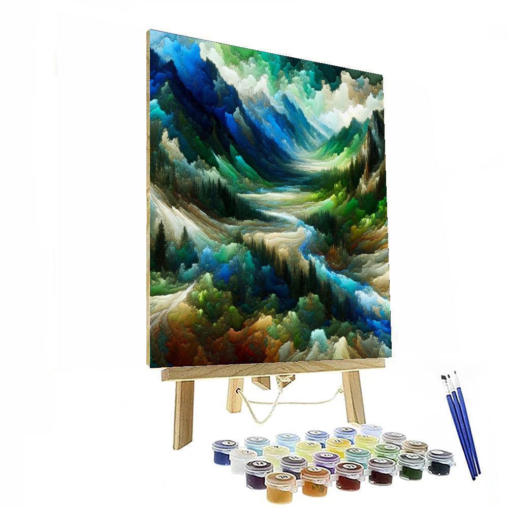 National Park Escape Paint By Numbers