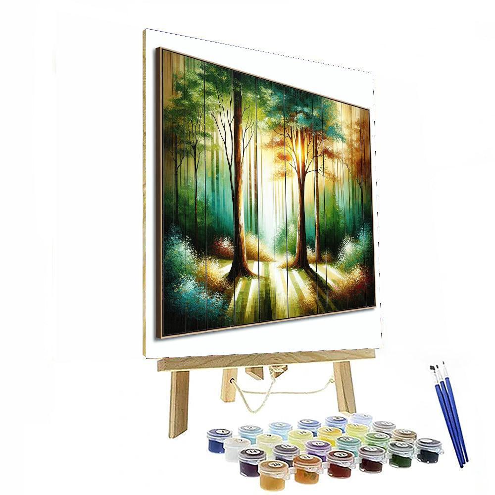 Timeless Forest Serenity - DIY Painting By Numbers Kit – Artistry Rack