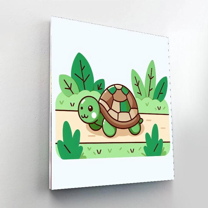 Tranquil Tortoise Numbered Painting Kits