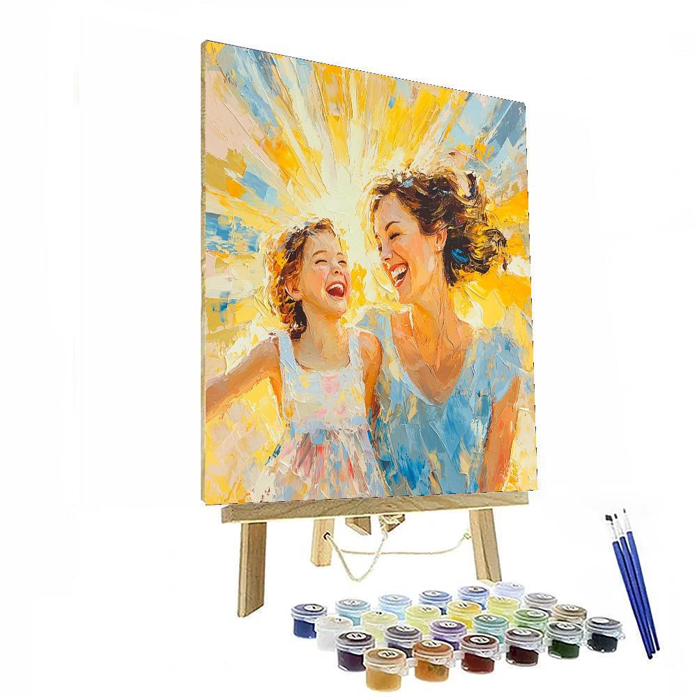 Kisses In The Sunlight Number Painting