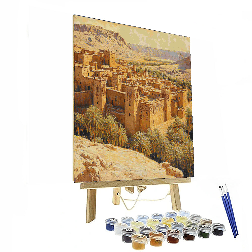 Aït Benhaddou - Morocco Paint By Numbers Kits