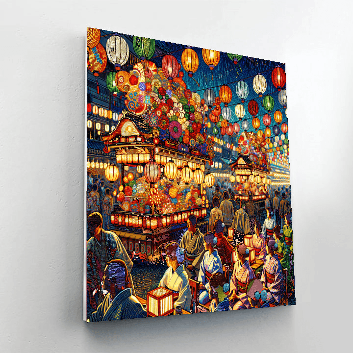 Gion Yatai Matsuri - Fukuoka, Japan Paint By Number