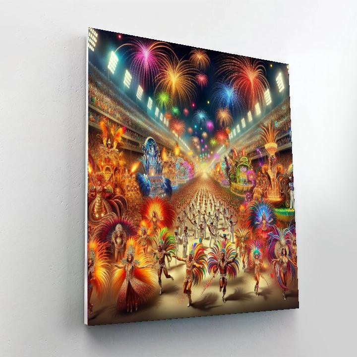 Carnival - Rio De Janeiro Paint By Numbers