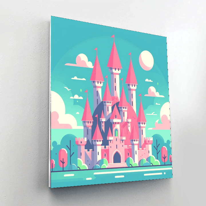 Dreamy Castle Fantasy Paint By Numbers Kits