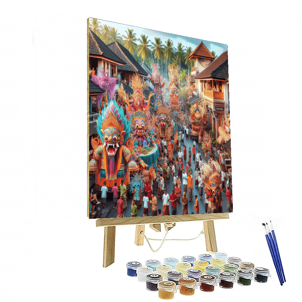 Day Of Silence - Bali, Indonesia Paint By Color