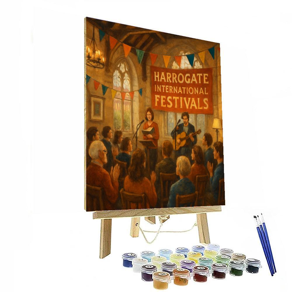 Harrogate International Festivals Paint By Numbers Kits