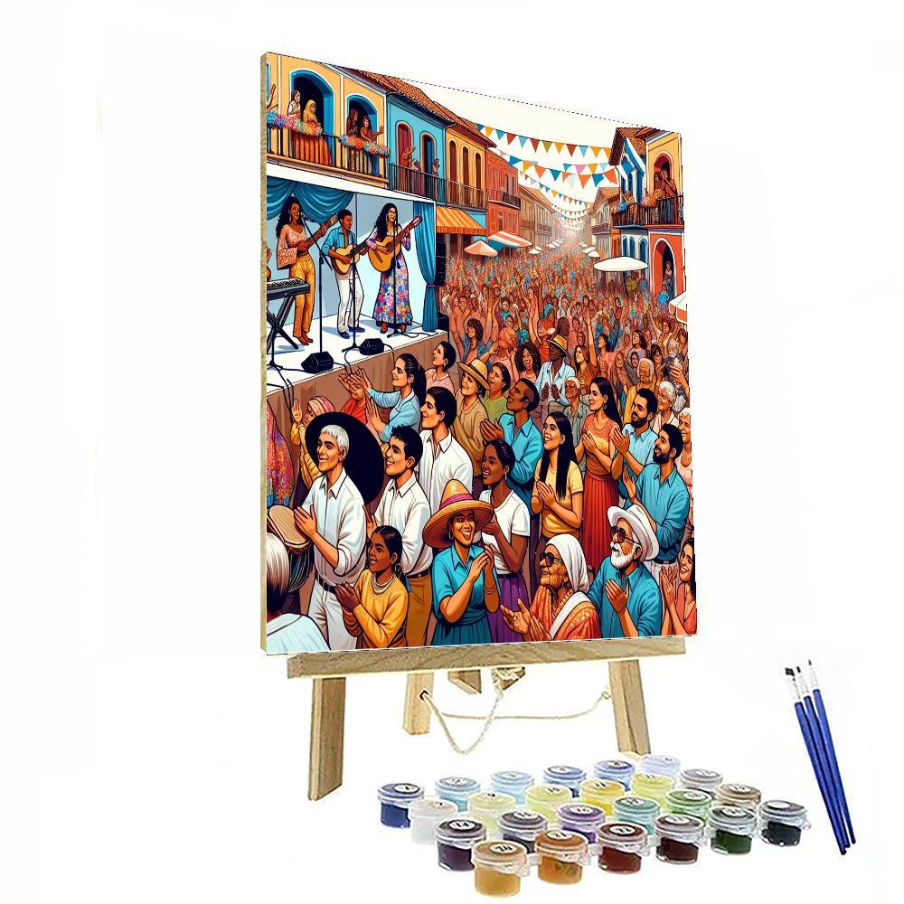 Fiesta De La Musique Paint By Number
