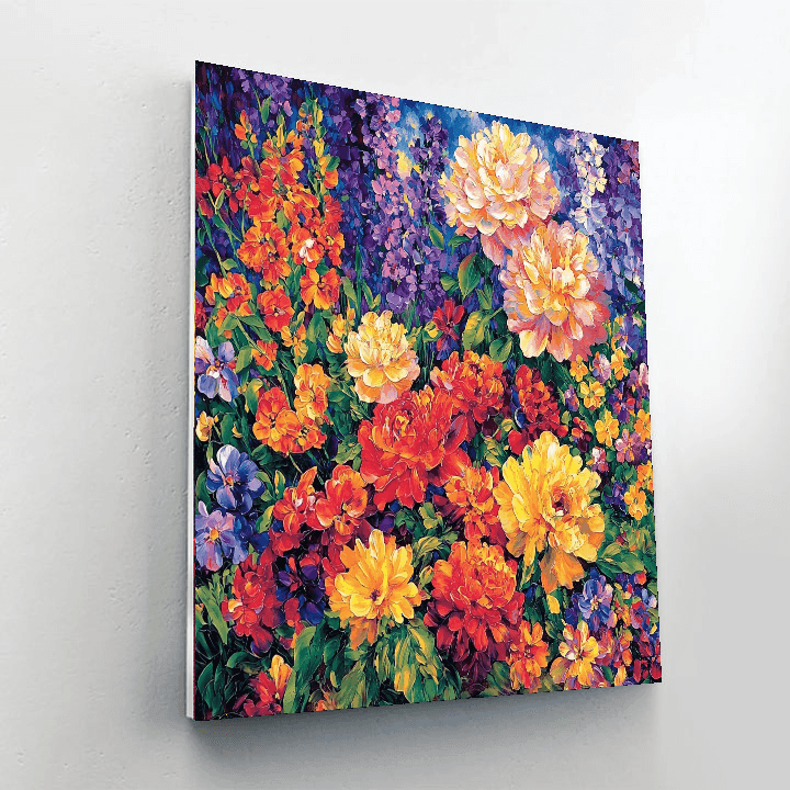 Pierre-Auguste Renoir Inspired Blooming Floral Harmony  Paint By Numbers Kits