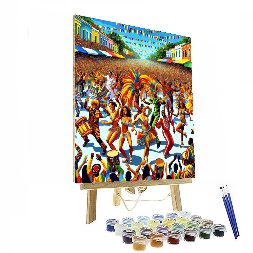 Harajuku Omotesando Genki Matsuri Super Yosakoi DIY Paint By Numbers