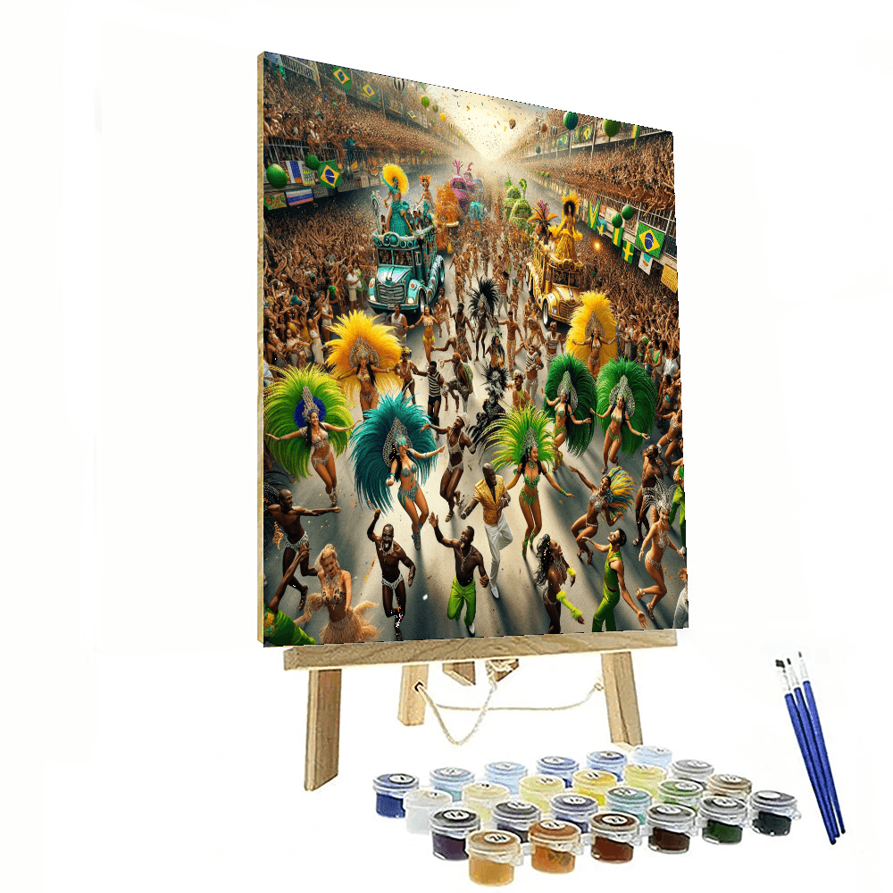 Mardis Gras - Brazil Painting By Numbers Kit